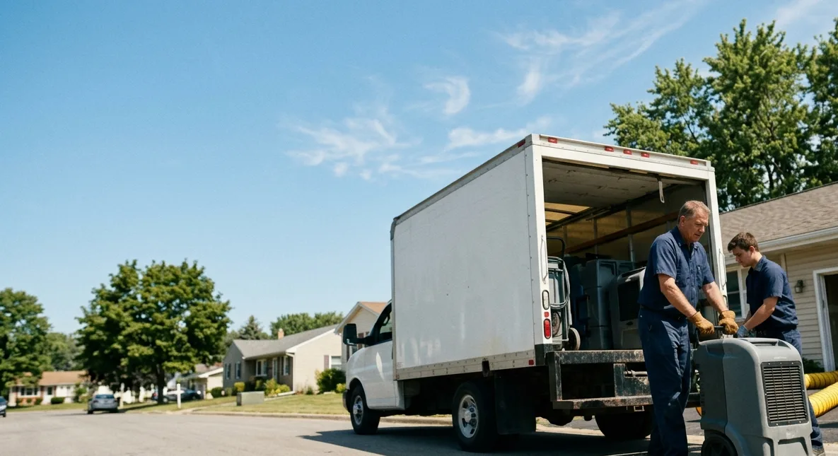 Water Damage Cleanup in Lucerne, IN near me